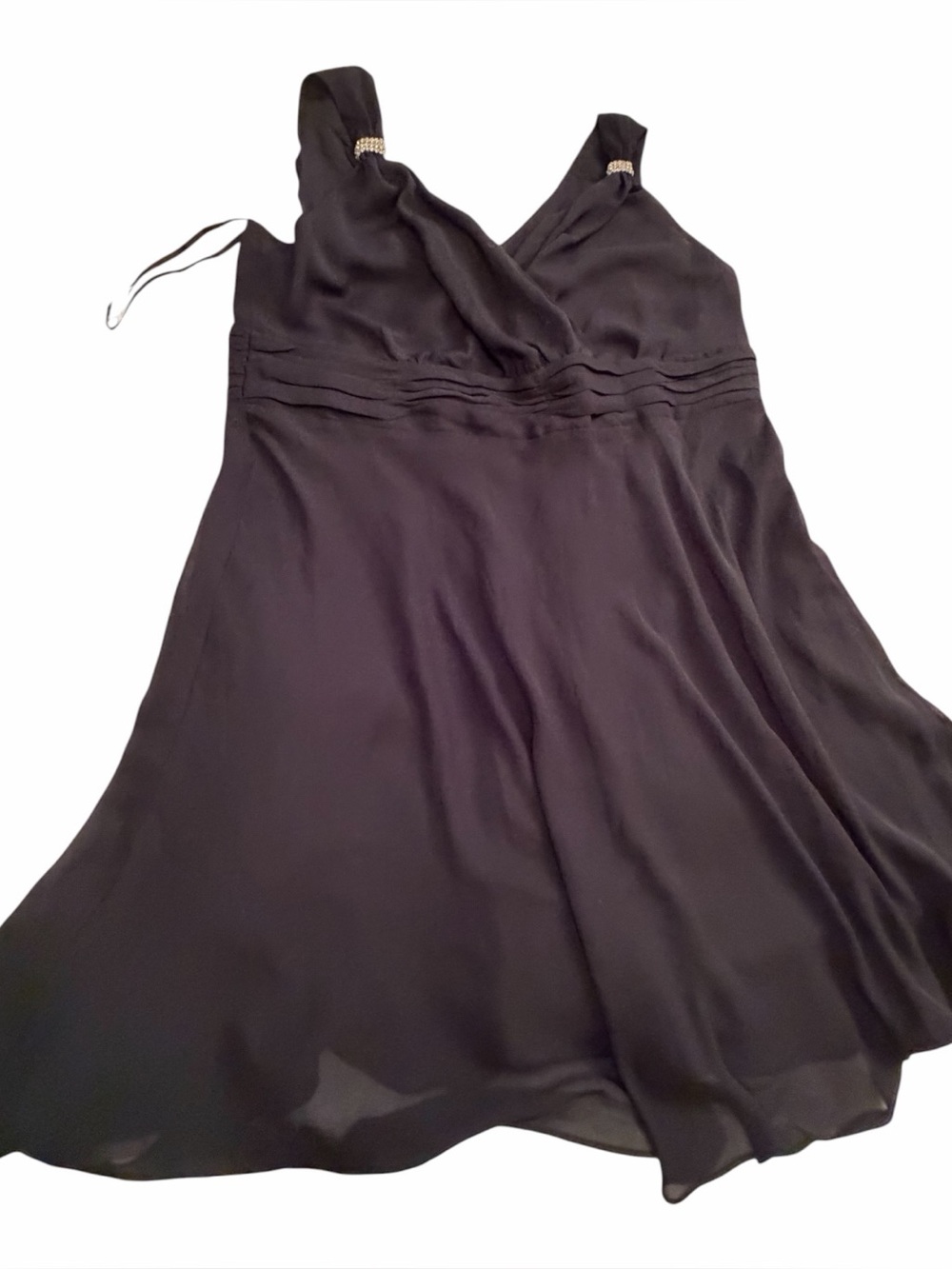 Lane Bryant Sleeveless Cocktail Dress-Surplus V Neckline-Size 24